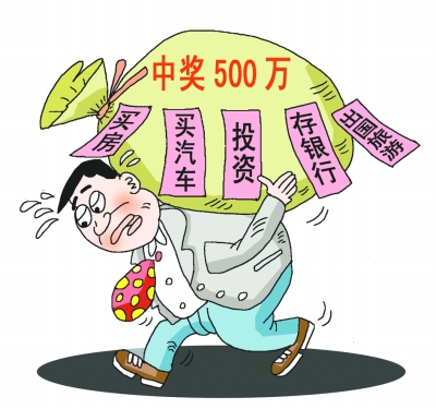 幽默故事：500万打算怎么花